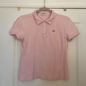 Lacoste Pink Polo